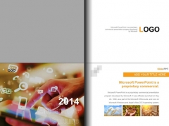 【企业文化】橙色时尚精美企业文化手册模板示例4