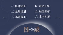 【一缕微光】发光特效质感精英中文模板示例3