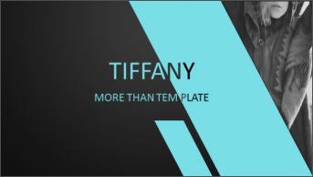Tiffany蓝——实用大气欧美风格可视化模板