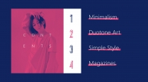 【双色艺术】红蓝高级复古质感&创意时尚品牌策划方案示例3