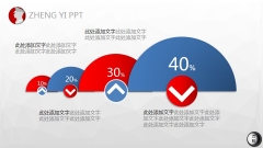 【红蓝双色】多用途PPT模板示例4