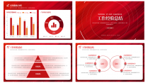【耀你好看】中文红色工作总结工作计划模板4示例6