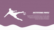 【球迷的名义】紫黄配色体育足球教育培训机构模板示例5