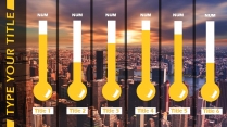 年度报告-欧美风城市系列简约大气PPT模板示例3