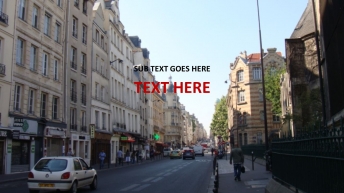 图片动态展播PPT模板之巴黎街拍 (9-12合集)示例7