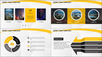 黄黑现代——图文混排商务设计模板2示例6