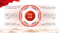 【党建】红色简约大气党建风工作总结模板14示例7