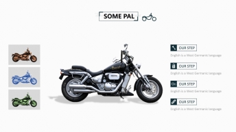 【摩托机车】行业新品推介、发布专用模板示例5