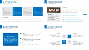 【动画PPT】商务蓝动画，告别枯燥模板12.0示例5