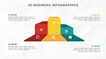 多彩3D立体商务图表20套【第二期】示例5