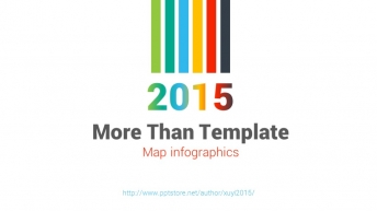 2015年清新多彩商务地图集（赠14套配色方案）示例3