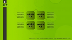 【完美演示】绿色简洁模板示例5
