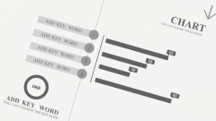 【完美演示】简洁单色欧美风倾斜分割线商务模板示例7