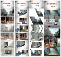 图片动态展播PPT模板之巴黎街拍 (5-8合集)示例3