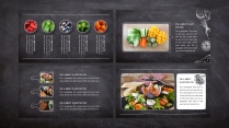 【健康·绿色·有机】 手绘风格餐饮PPT模板示例4