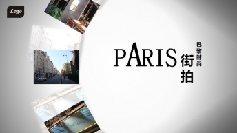 图片动态展播PPT模板之巴黎街拍 (4)示例4
