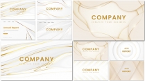 【现代简约】金色创意商务汇报工作计划模板【含八套】示例2