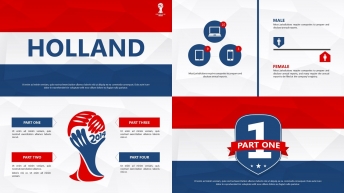 超酷实用型世界杯PPT模板——荷兰篇示例3