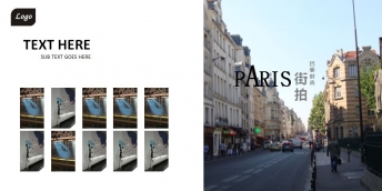 图片动态展播PPT模板之巴黎街拍 (4)示例6