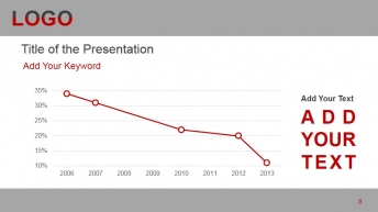 2013年度商务总结模板-灰红示例7