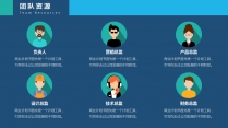 【所有素材可编辑】中文排版纯商务蓝色扁平化模板2示例6