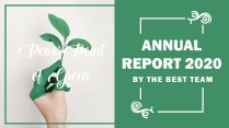 【绿色植物】欧美简约实用商业计划书项目报告