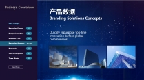 【炫光未来】科技商务可视化创意大气品牌商务模板示例4