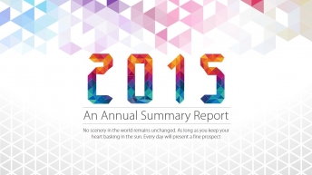 2015简洁清晰的商务报告06示例5