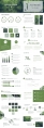 【极简】森林绿风格商务总结报告模版示例8
