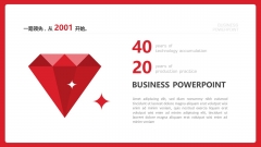 【RED】红色（三十三）商务工作报告模板【145】示例3