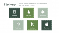 【极简】森林绿风格商务总结报告模版示例5
