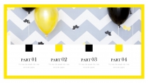 【杂志风】活力黄色简约欧美杂志风模板示例3