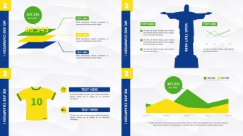 超酷实用型世界杯PPT模板——巴西篇示例5