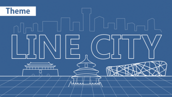 【线条动画】Line city (城市)