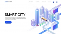 立体城市科技互联网商业项目工作汇报PPT