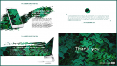绿叶幻想·唯美·时尚·油画质感实用模板示例7