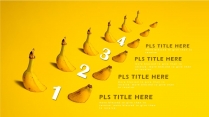 【黄色香蕉】创意欧美简约商务PPT模板示例3